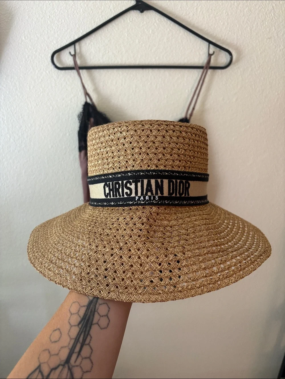 Dior D-Bobby Large Brim Hat